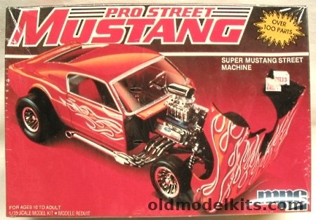 MPC 1/25 Pro Street Mustang Street Machine, 6329 plastic model kit